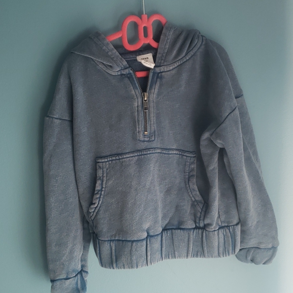 Toddler 1/2 zip hoodie